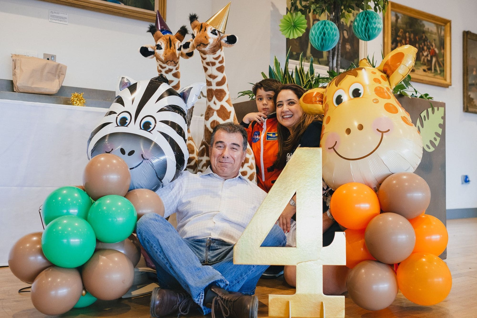 Aaron's Fourth Birthday Party