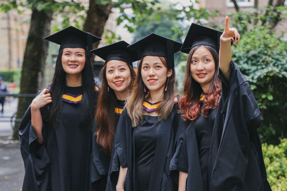 Graduation Photos for Manchester Friend Group